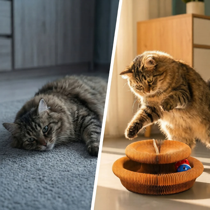 Coomgo™ Interactive Cat Tunnel Toy