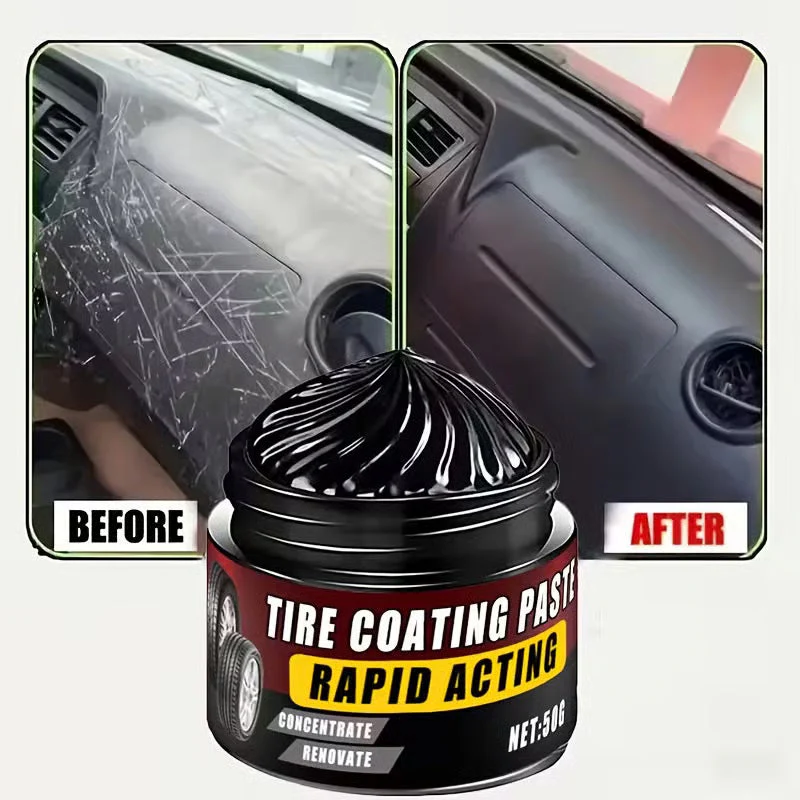 Ultimate Tire & Trim Restorer – Deep Black Shine Coating